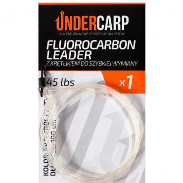 Under Carp Fluorocarbon Leader 45 lbs / 100 cm